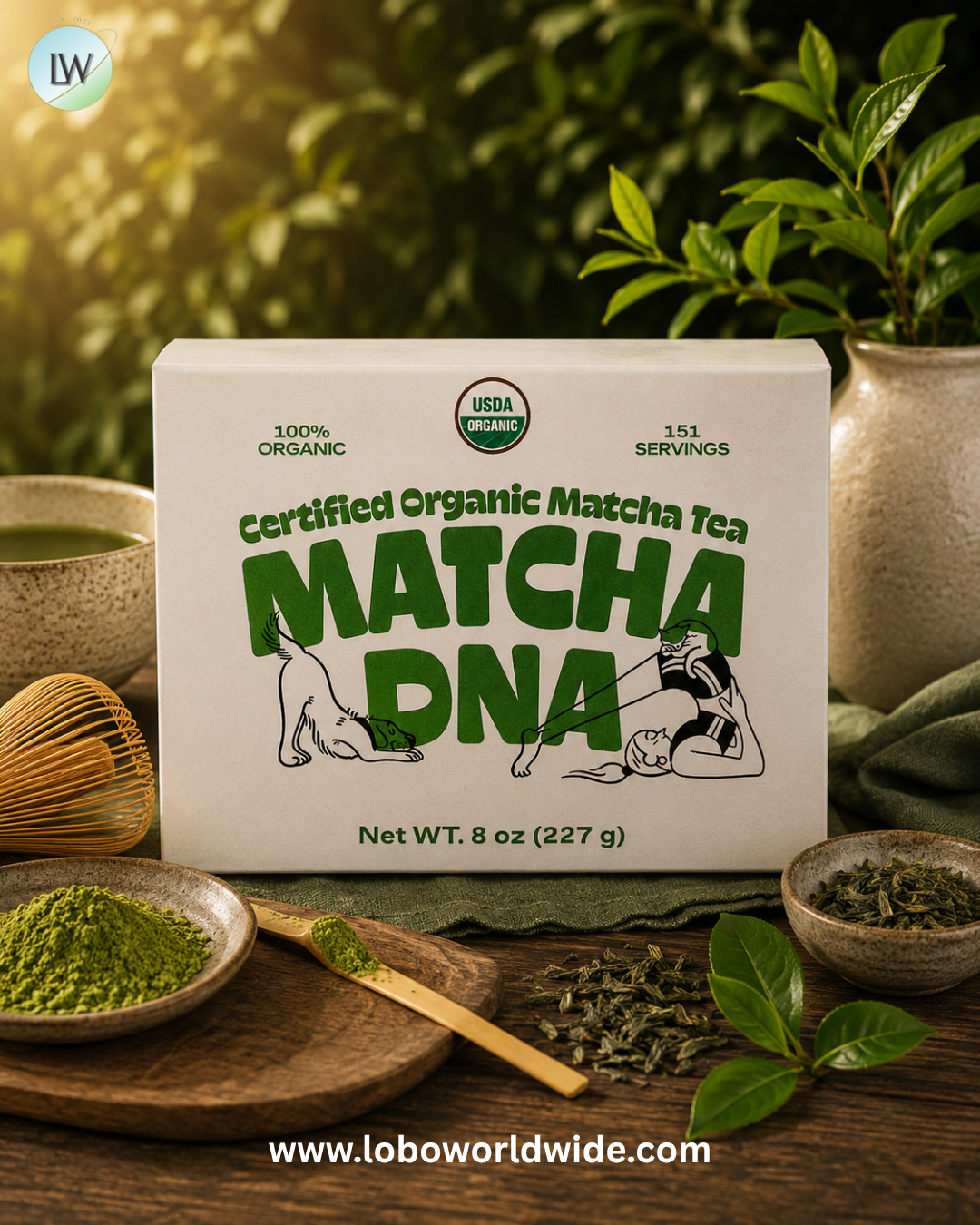 Matcha DNA, Certified Organic Matcha Tea