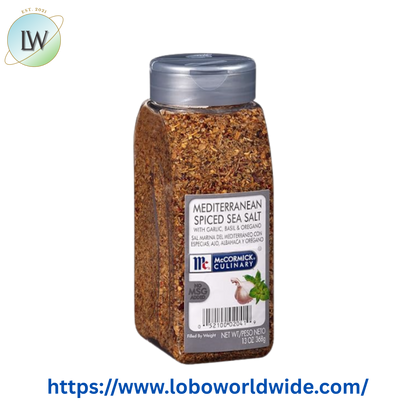 McCormick Culinary Mediterranean Spiced Sea Salt 13 oz.