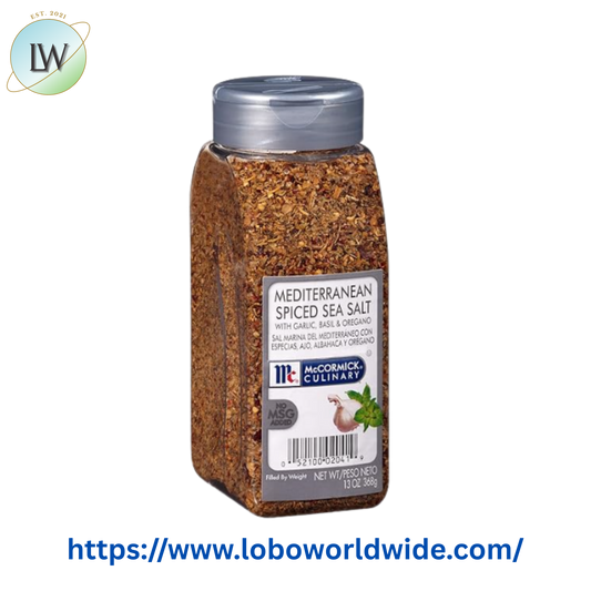 McCormick Culinary Mediterranean Spiced Sea Salt 13 oz.