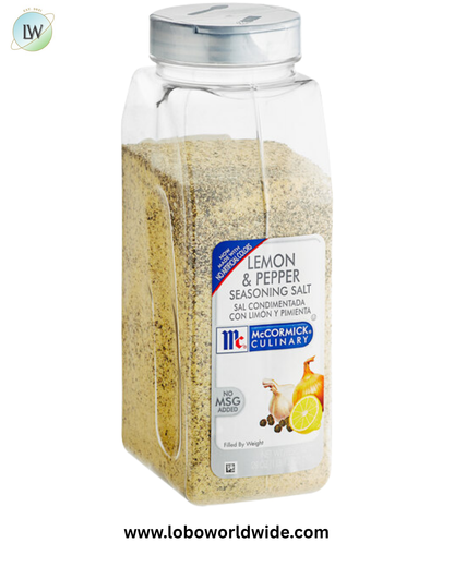 McCormick Culinary Lemon and Pepper Seasoning Salt 28 oz.