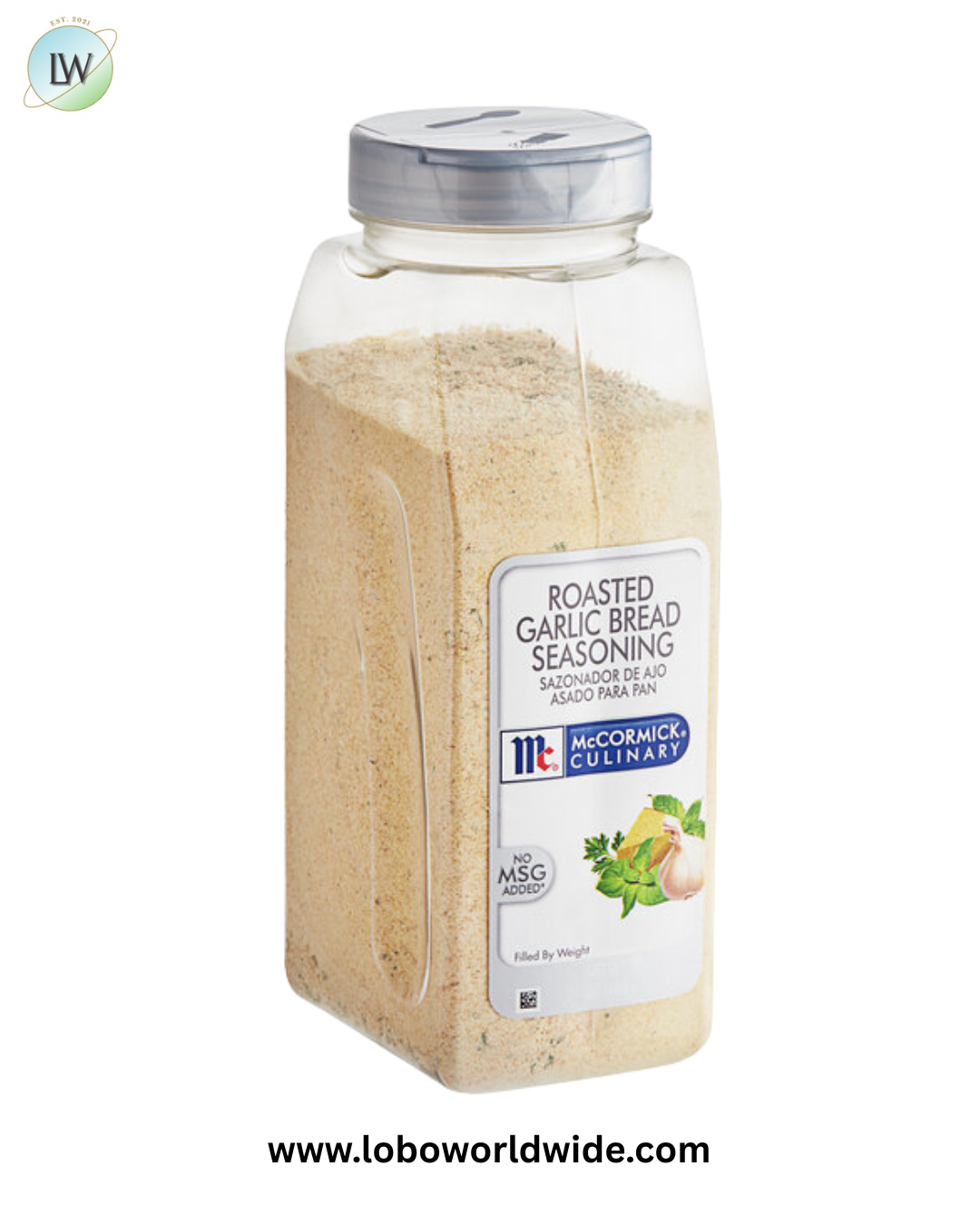 McCormick Culinary Roasted Garlic Bread Seasoning 20 oz.