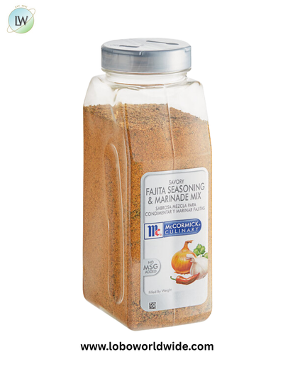 McCormick Culinary Savory Fajita Seasoning and Marinade Mix 24 oz.