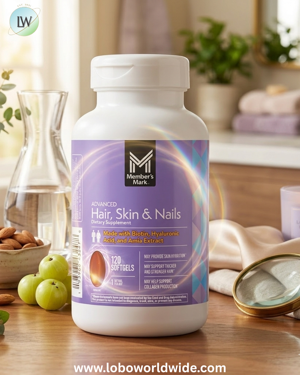 Member's Mark Advanced Hair, Skin & Nails Softgels, 120 ct.