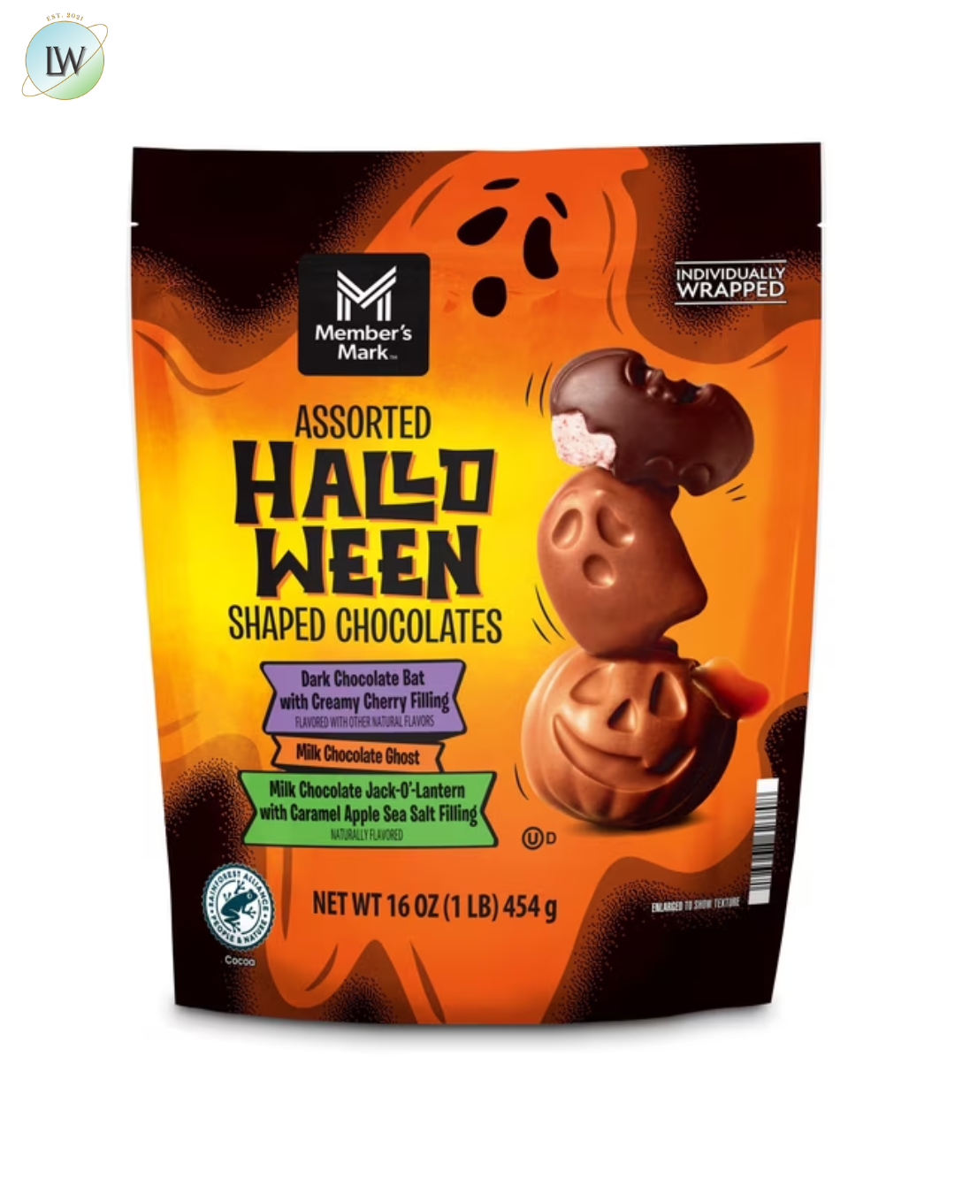 Member's Mark Assorted Halloween Shaped Chocolates, 16 oz.