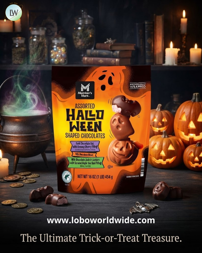 Member's Mark Assorted Halloween Shaped Chocolates, 16 oz.