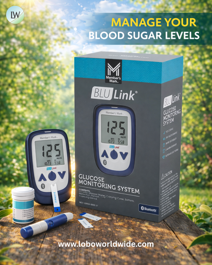 Member's Mark BluLink Bluetooth Glucose Monitoring System