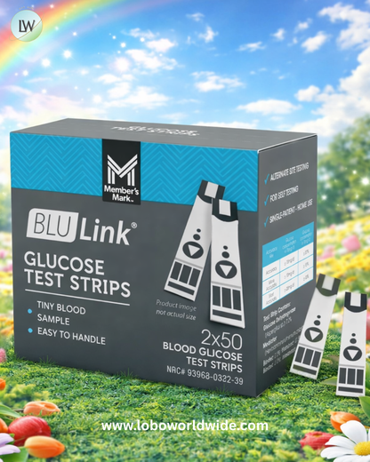 Member's Mark BluLink Glucose Test Strips 100 ct.