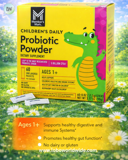 Member's Mark Children's Daily Probiotic Powder, 60 ct.