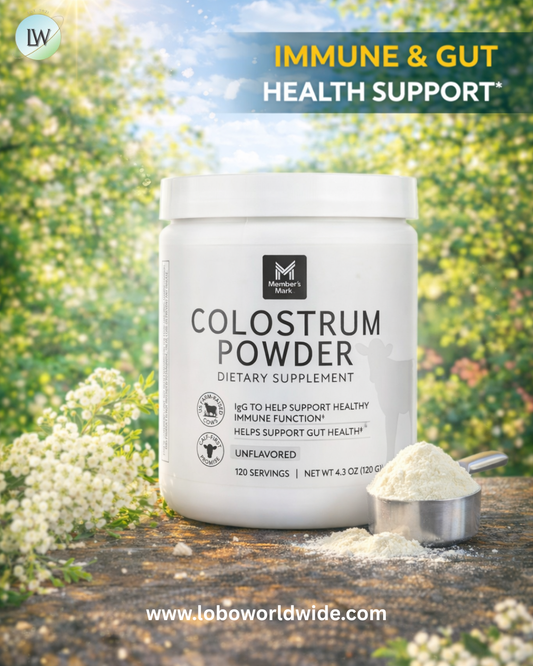 Member's Mark Colostrum Powder, Unflavored, 120 g.