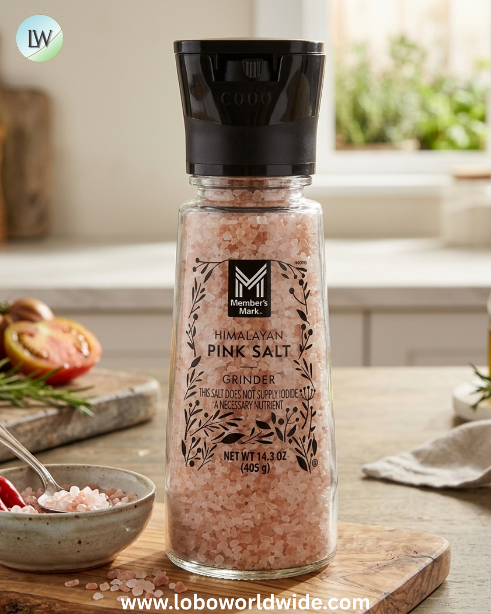 Member’s Mark Himalayan Pink Salt Grinder, 14.3 oz.