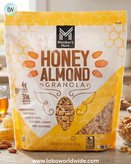 Member's Mark Honey Almond Granola, 32 oz.