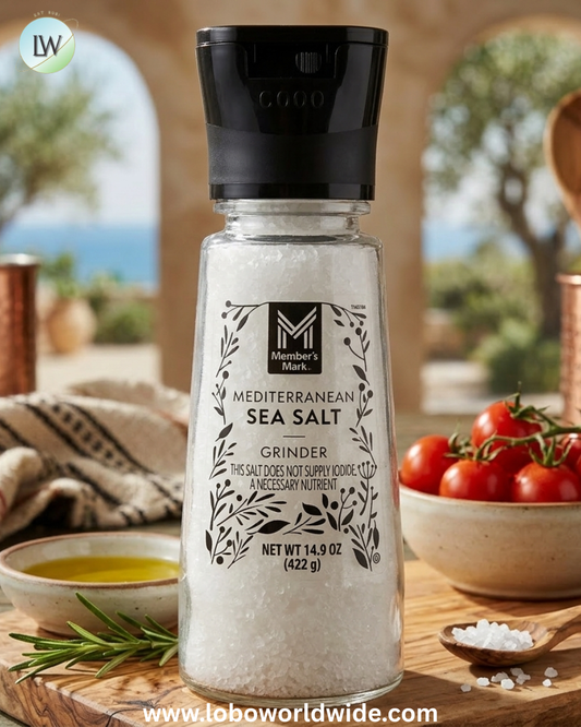 Member's Mark Mediterranean Sea Salt Grinder, 14.9 oz.