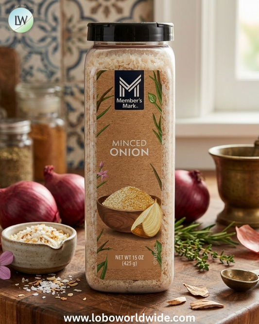 Member's Mark Minced Onion, 15 oz.