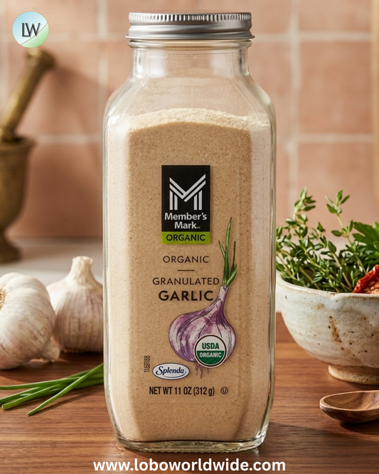 Member's Mark Organic Granulated Garlic, 11 oz.