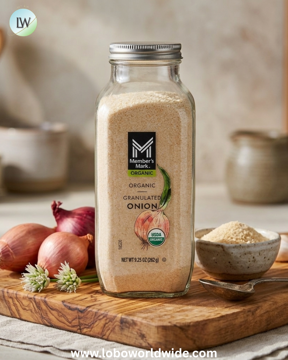 Member's Mark Organic Granulated Onion Powder, 9.25 oz.