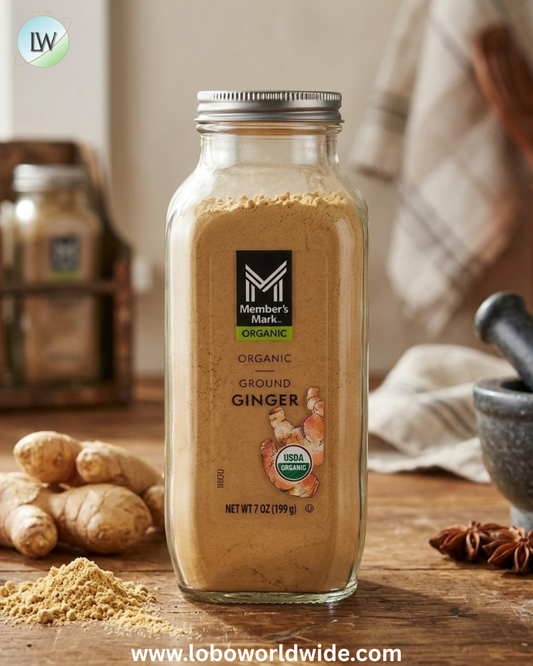 Member's Mark Organic Ground Ginger, 7 oz.