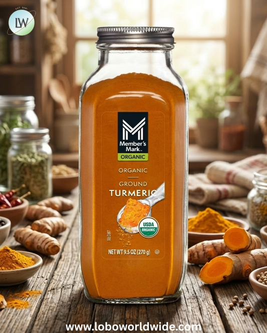 Member's Mark Organic Ground Turmeric, 9.5 oz.