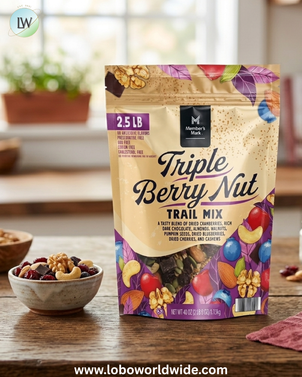 Member's Mark Triple Berry Nut Trail Mix, 40 oz.