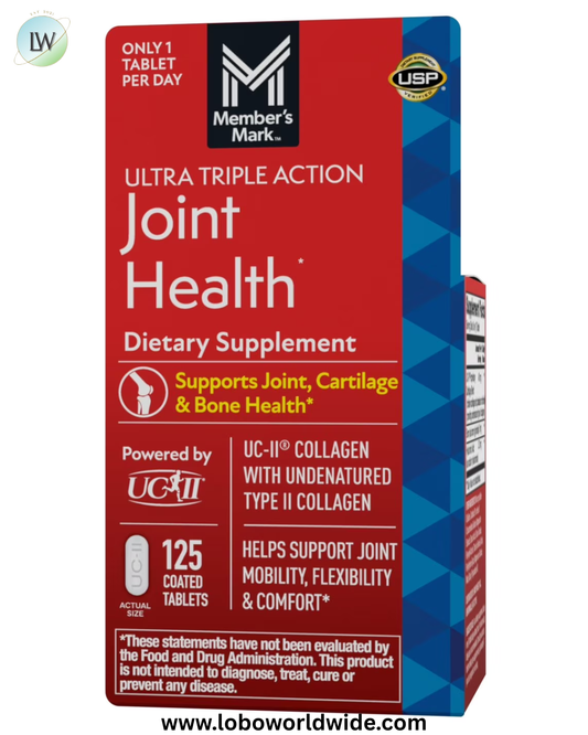 Member's Mark Ultra Triple Action Joint Health Tablets, 125 ct.