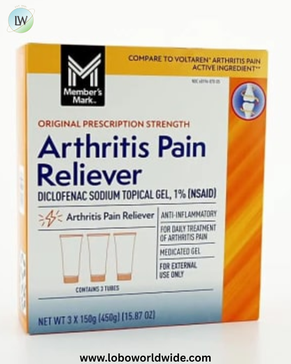 Member's Mark Hydrocortisone 1% Anti-Itch Cream, 2 oz., 4 pk.