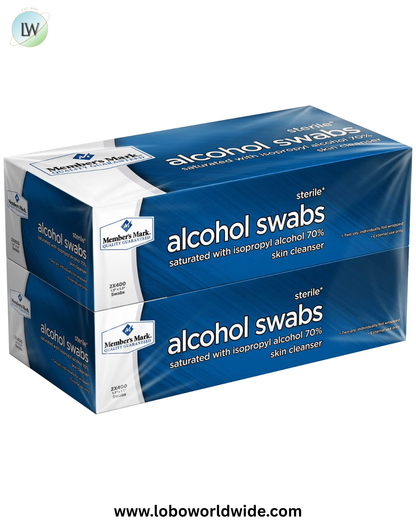 Member's Mark Sterile Alcohol Swabs, 70% Isopropyl Alcohol, 800 ct.