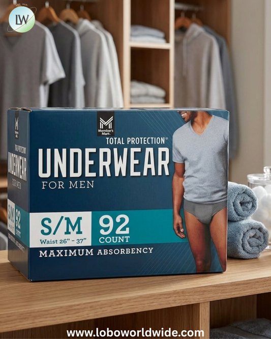 Member's Mark Total Protection Incontinence Underwear for Men
