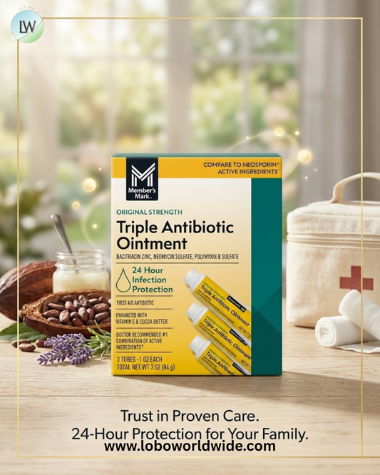 Members Mark First Aid Triple Antibiotic Infection Protection Ointment, 1 fl. oz., 3 pk.