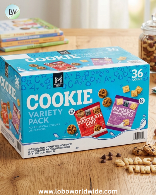 Members Mark Mini Cookies Variety Pack, 1 oz., 36 pk.