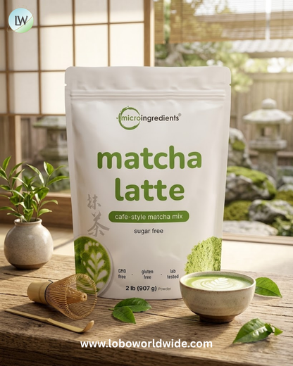 Micro Ingredients, Matcha Latte, 2 lb (907 g)