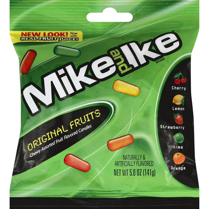 Mike and Ike Chewy Assorted Candies (Various Sizes)