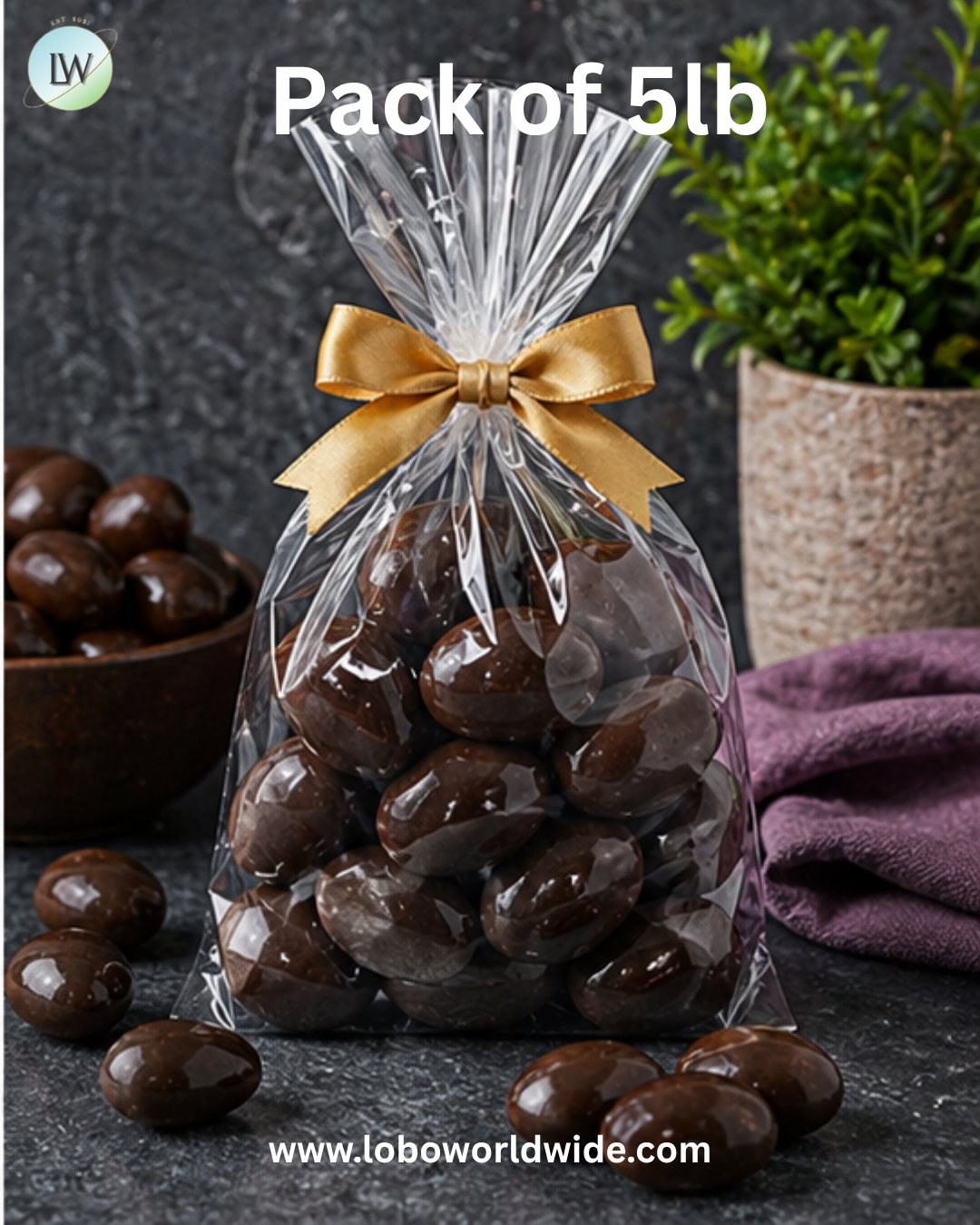 Milk Chocolate Almonds - No Sugar Added