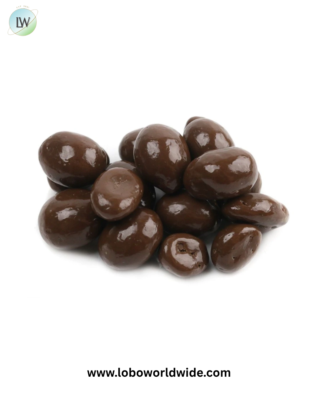 Milk Chocolate Covered Peanuts - No Sugar Added