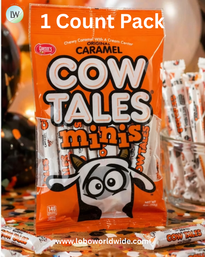 Mini Cow Tales Candy 4oz Bag