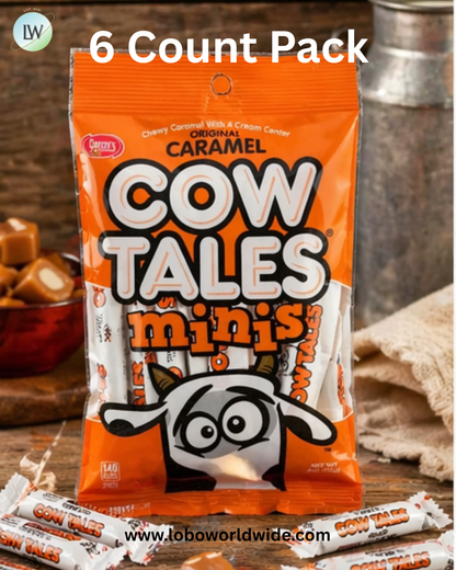 Mini Cow Tales Candy 4oz Bag