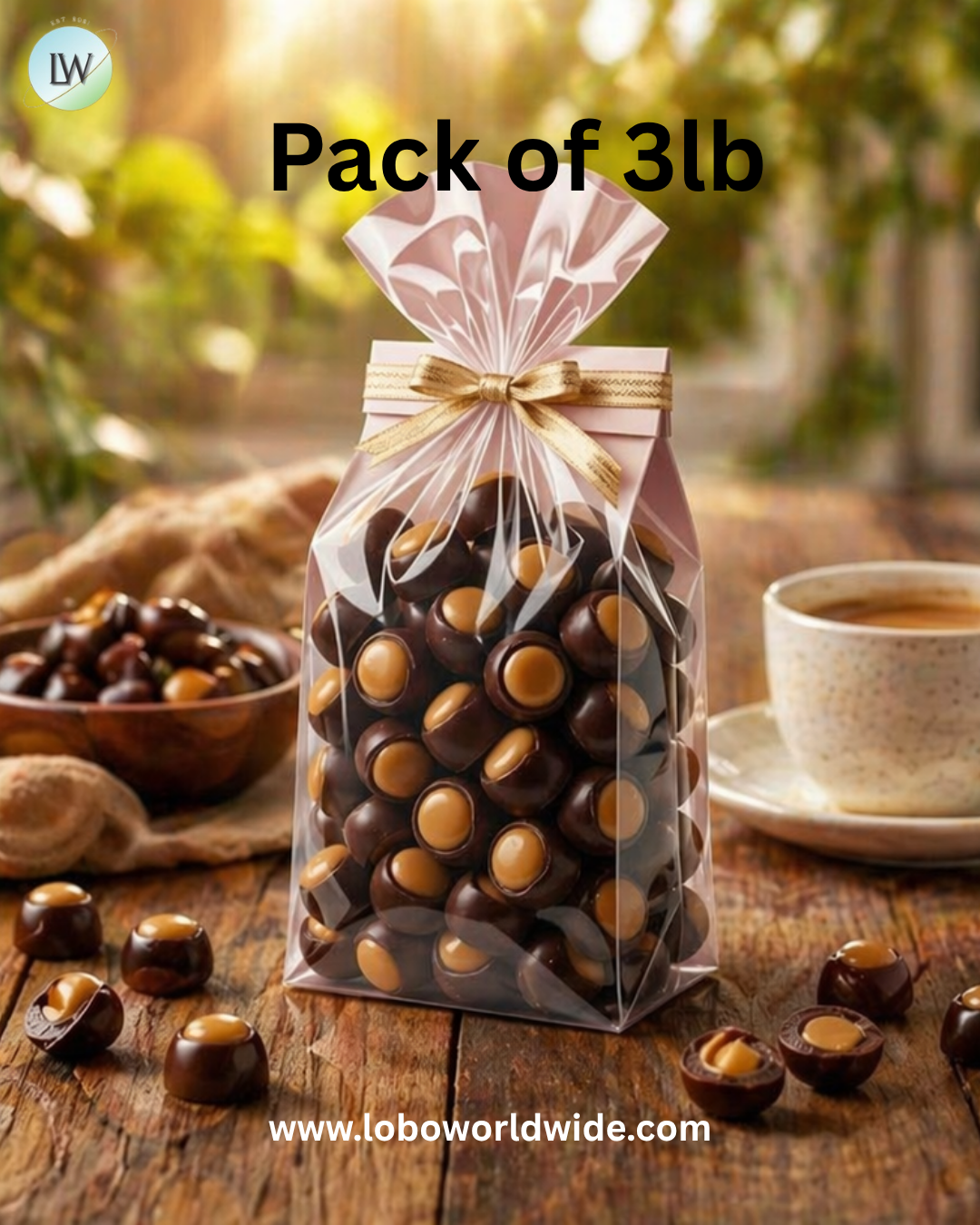 Mini Dark Chocolate Peanut Butter Buckeyes
