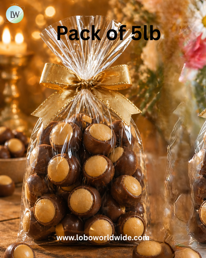 Mini Milk Chocolate Peanut Butter Buckeyes
