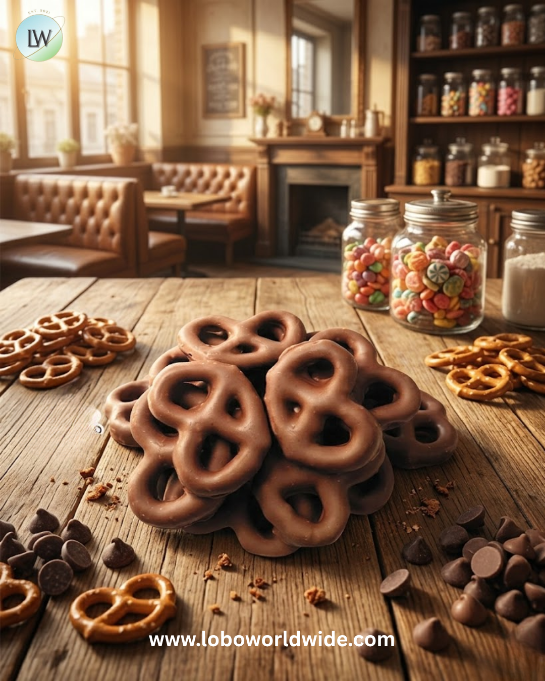 Mini Milk Chocolate Pretzels by Asher's - 4lb