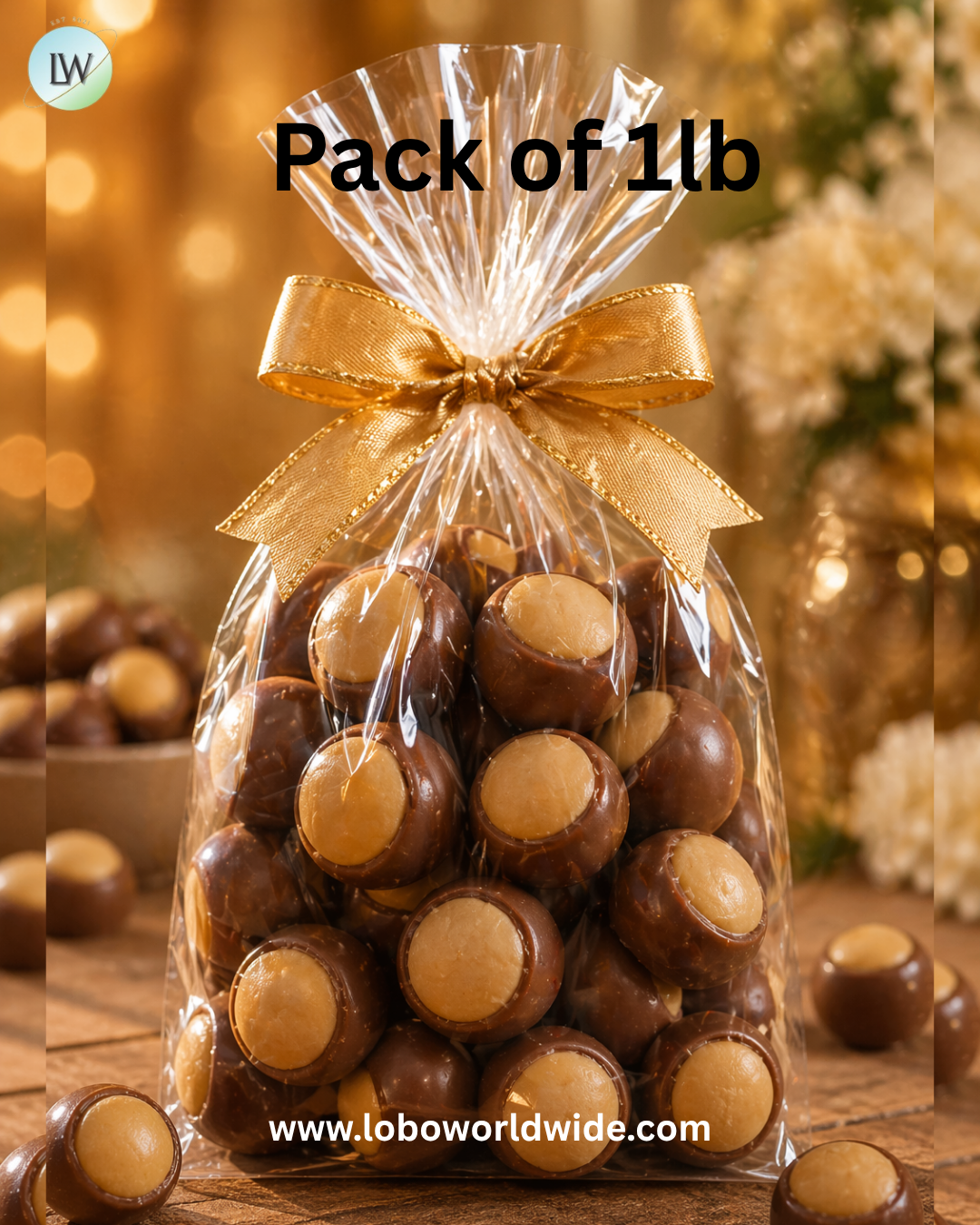 Mini Milk Chocolate Peanut Butter Buckeyes