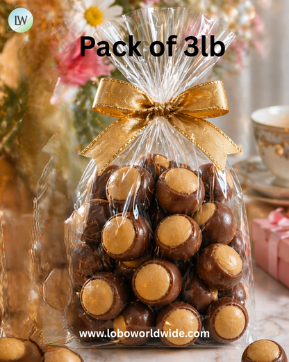 Mini Milk Chocolate Peanut Butter Buckeyes