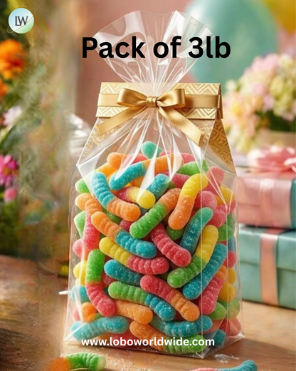 Mini Sour Gummy Worms