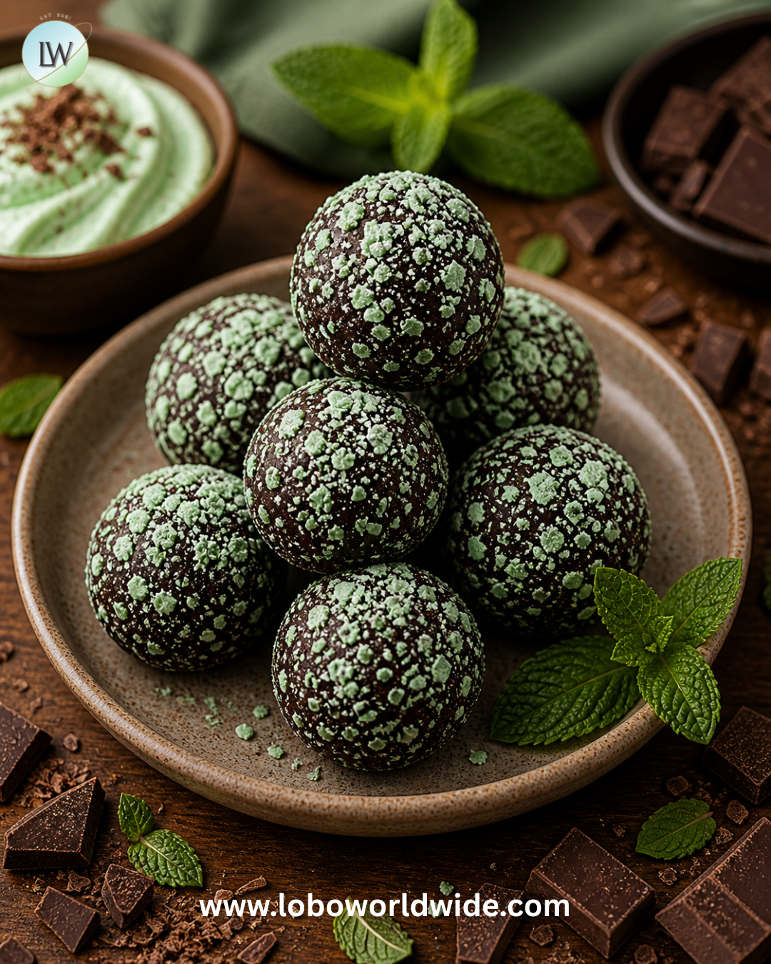 Mint Dessert Birnn Truffles Dark Chocolate - 24ct
