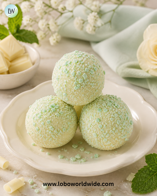 Dessert Birnn Truffles White Chocolate - 24ct