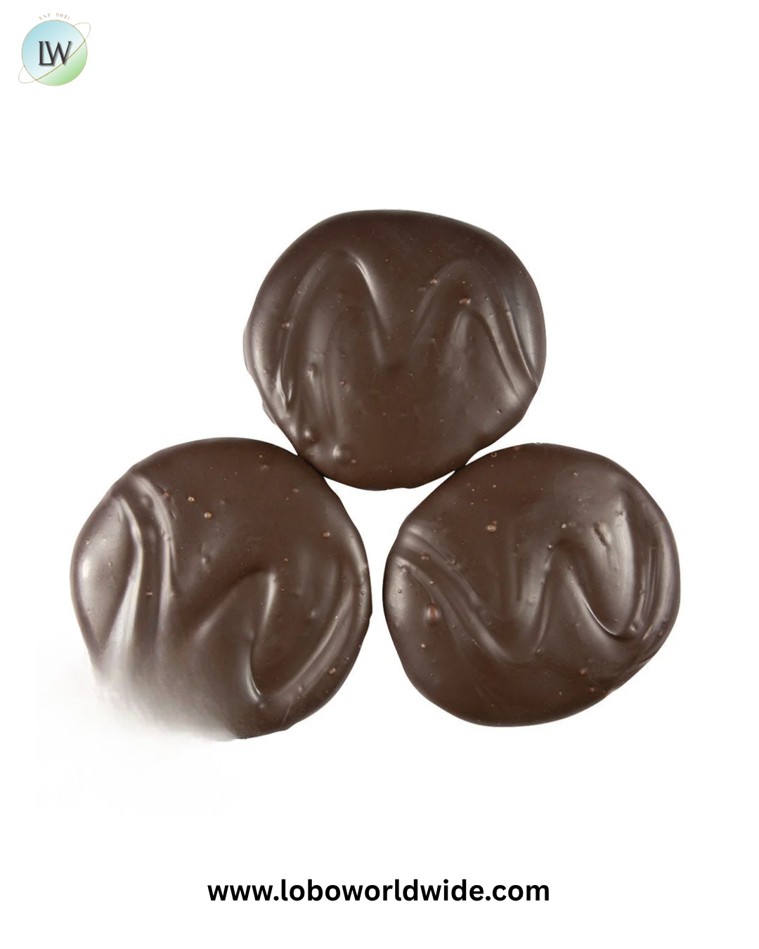 Mint Patties Dark Chocolate 2oz by Asher's - 36ct
