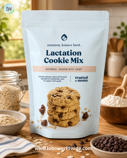Mommy Knows Best, Lactation Cookie Mix, Oatmeal Chocolate Chip, 15 oz ( 425 g)