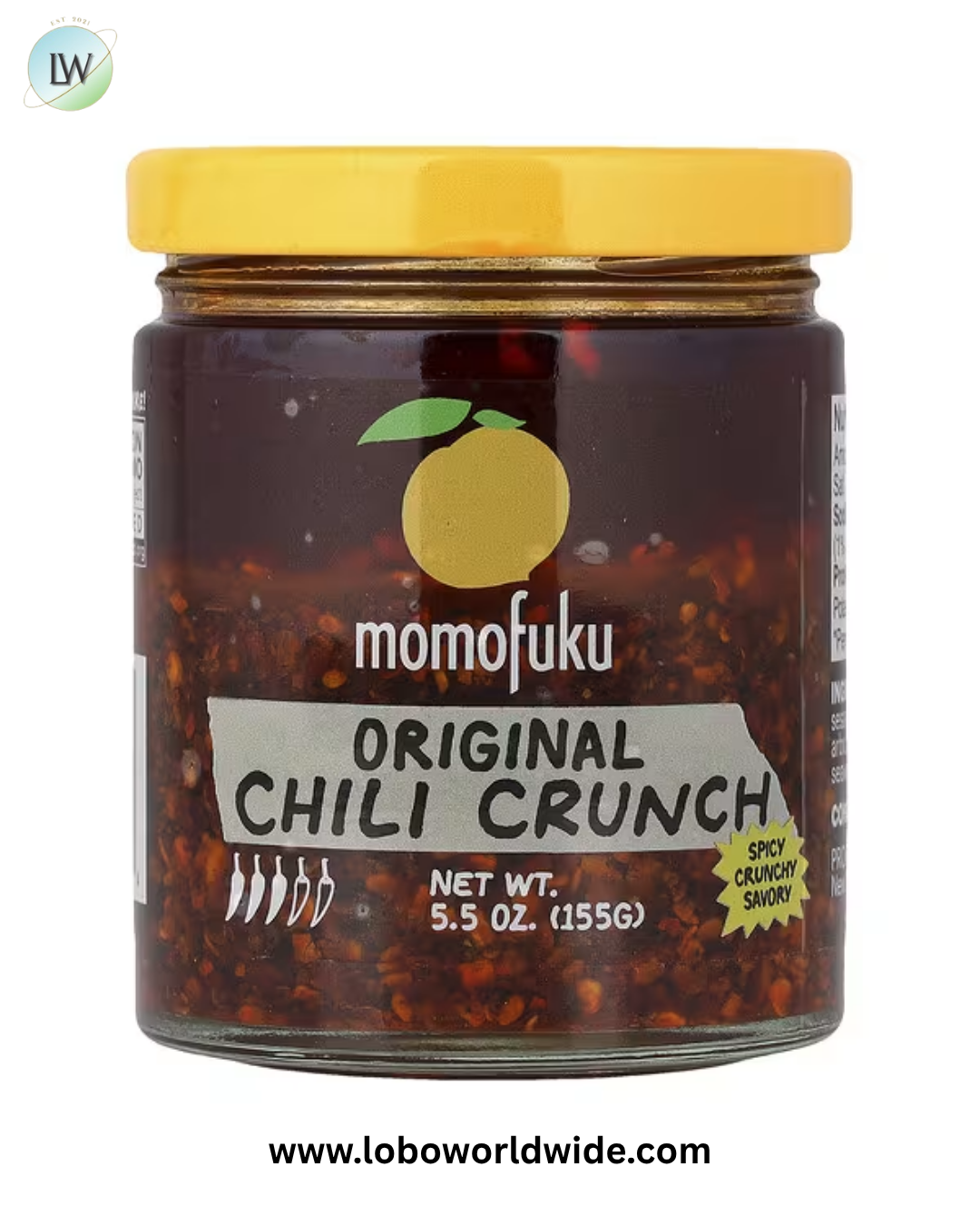 Momofuku, Original Chili Crunch, 5.5 oz. (155 g)