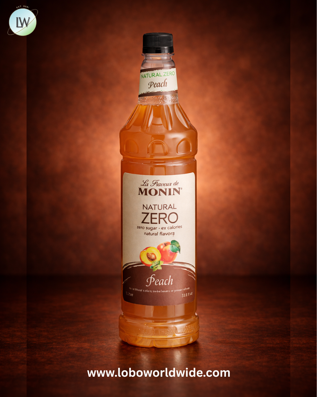 Monin Premium Flavoring Syrup 1 Liter-4/Case (Various Flavors)