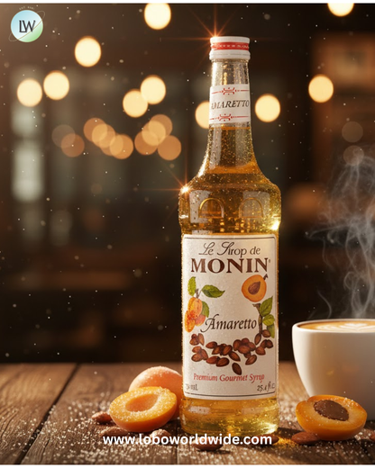Monin Premium Flavoring Syrup 750 mL-12/Case (Various Flavors)
