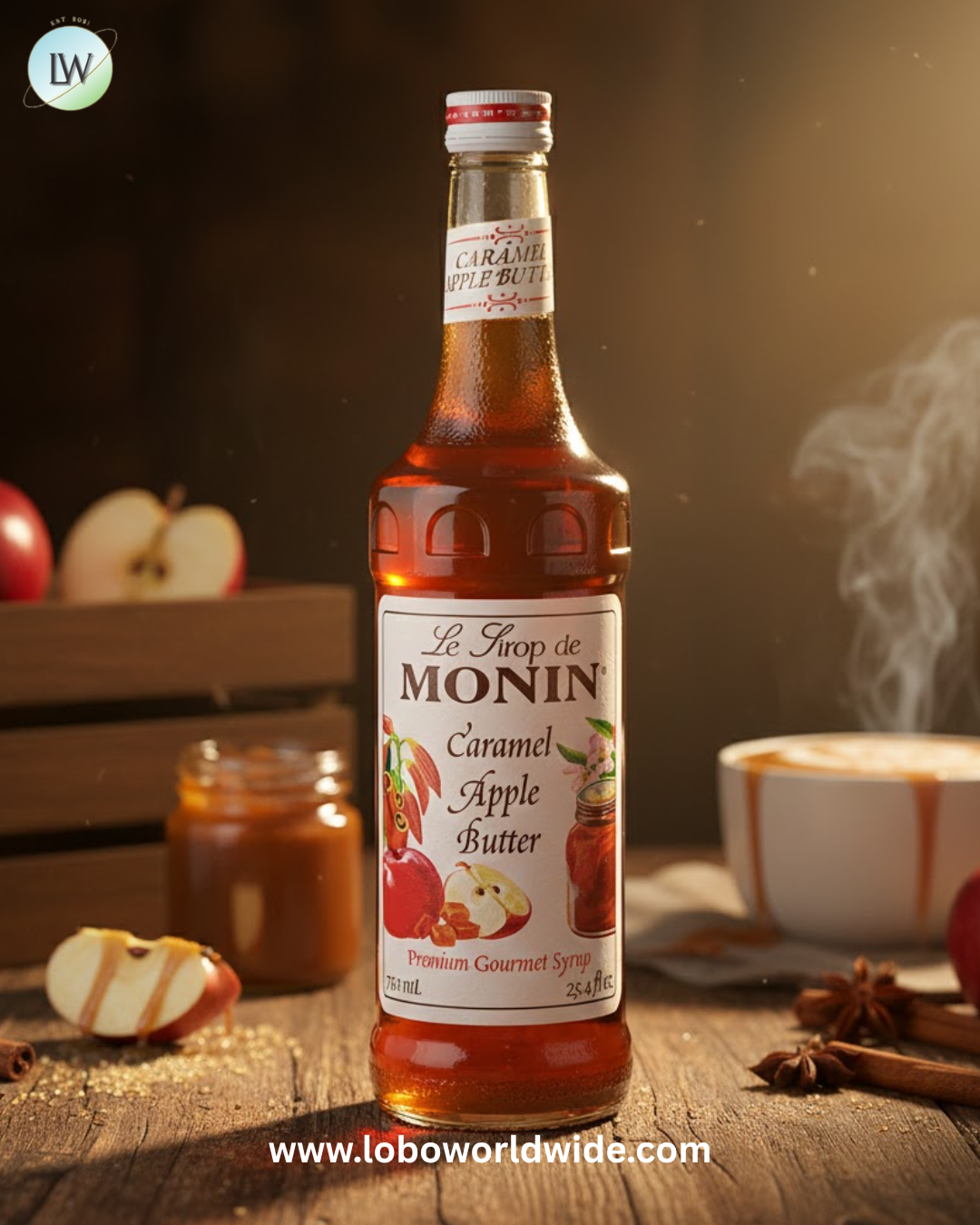Monin Premium Flavoring Syrup 750 mL-12/Case (Various Flavors)