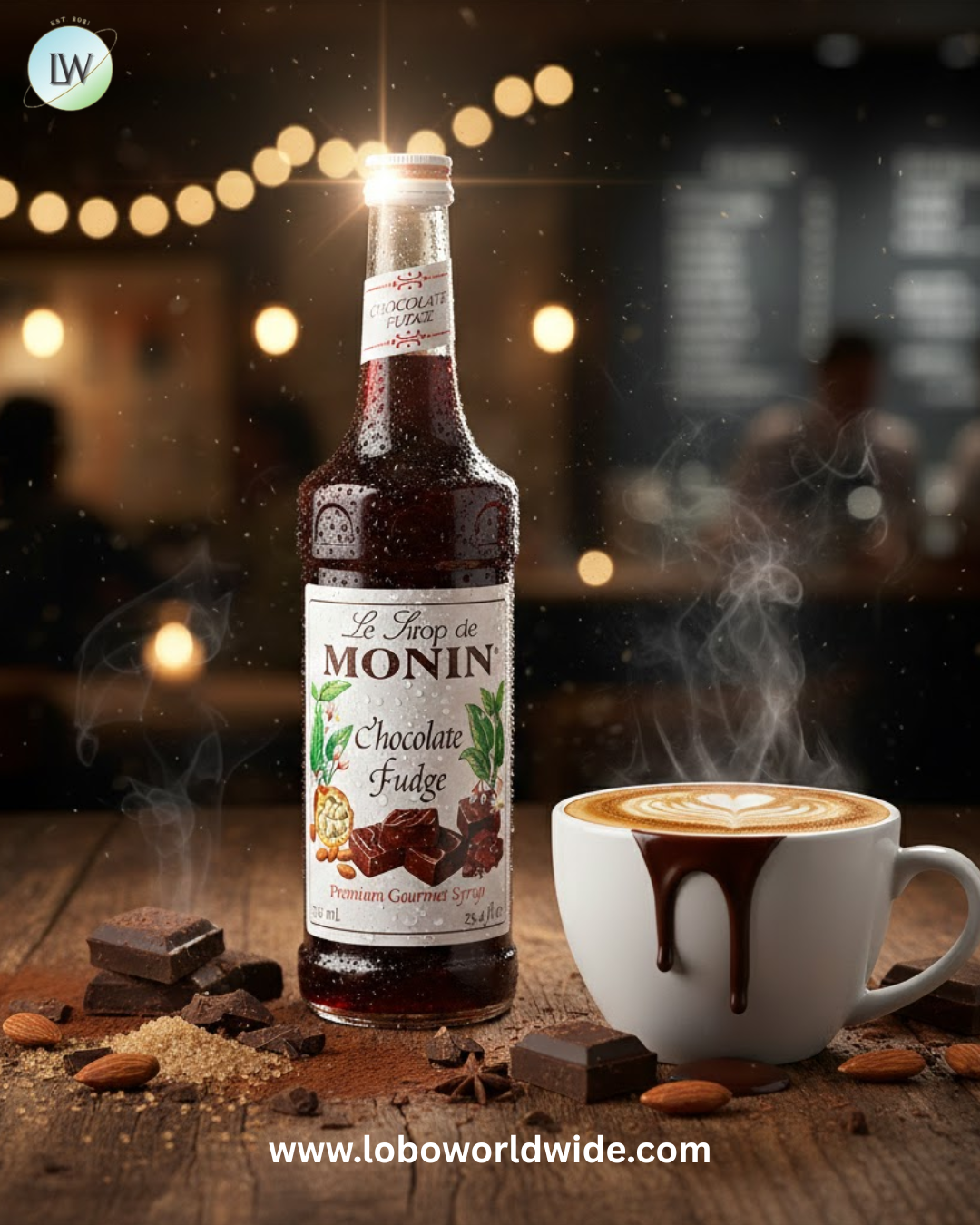 Monin Premium Flavoring Syrup 750 mL-12/Case (Various Flavors)