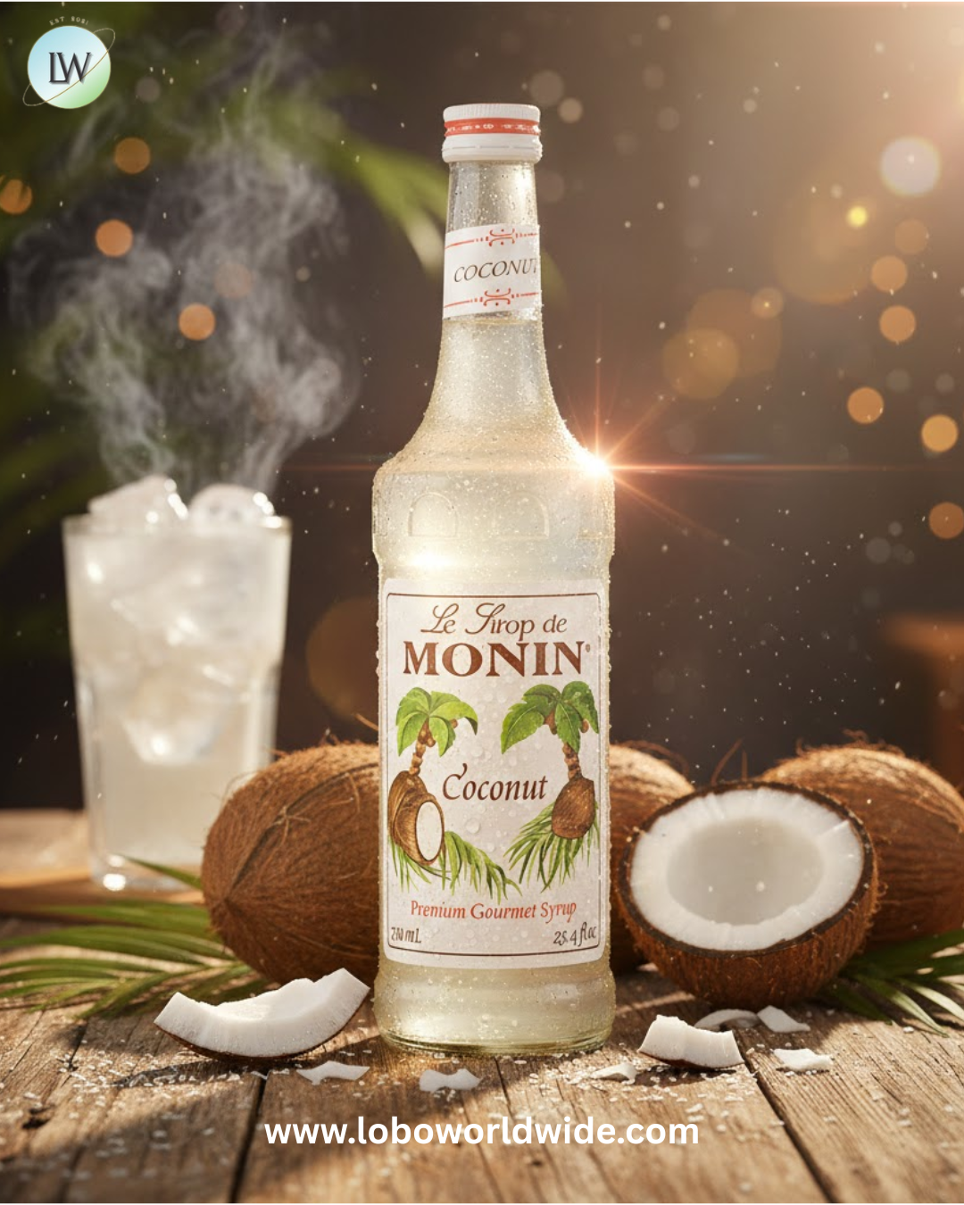 Monin Premium Flavoring Syrup 750 mL-12/Case (Various Flavors)